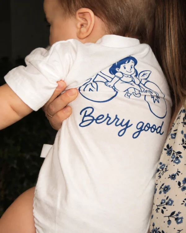 Боди-футболка оверсайз с принтом Berry Good - изображение 1